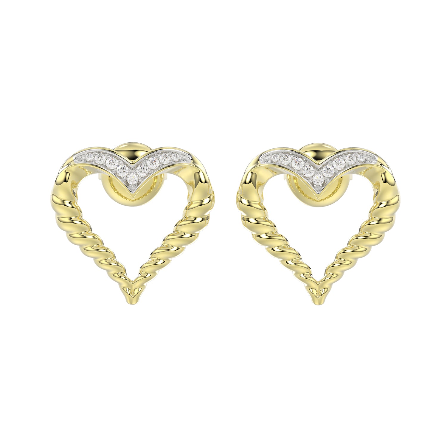 LADIES RING 0.25CT ROUND DIAMOND 14K WHITE GOLD