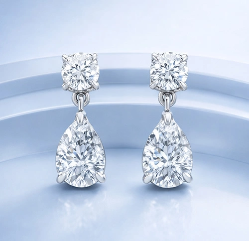 Solitaire Earrings