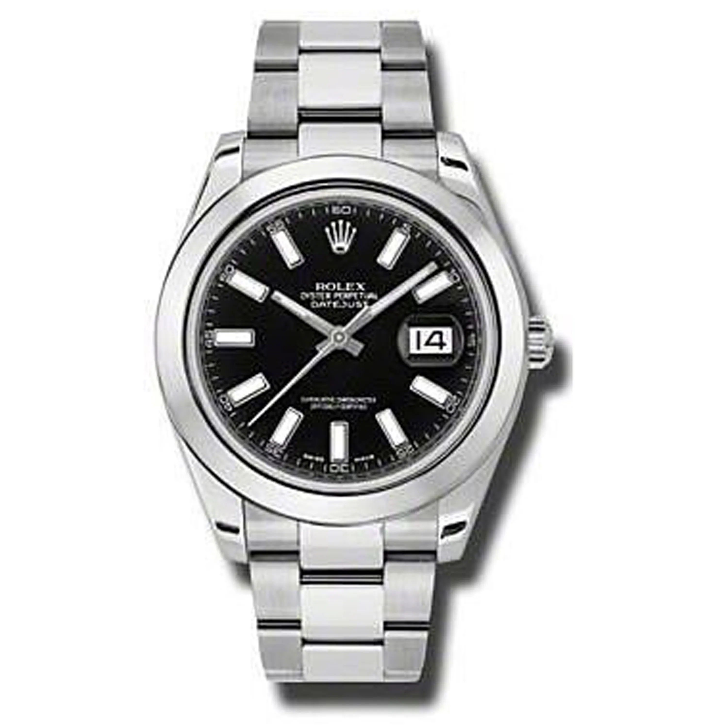 Rolex Datejust II Black Stick Dial On Oyster
