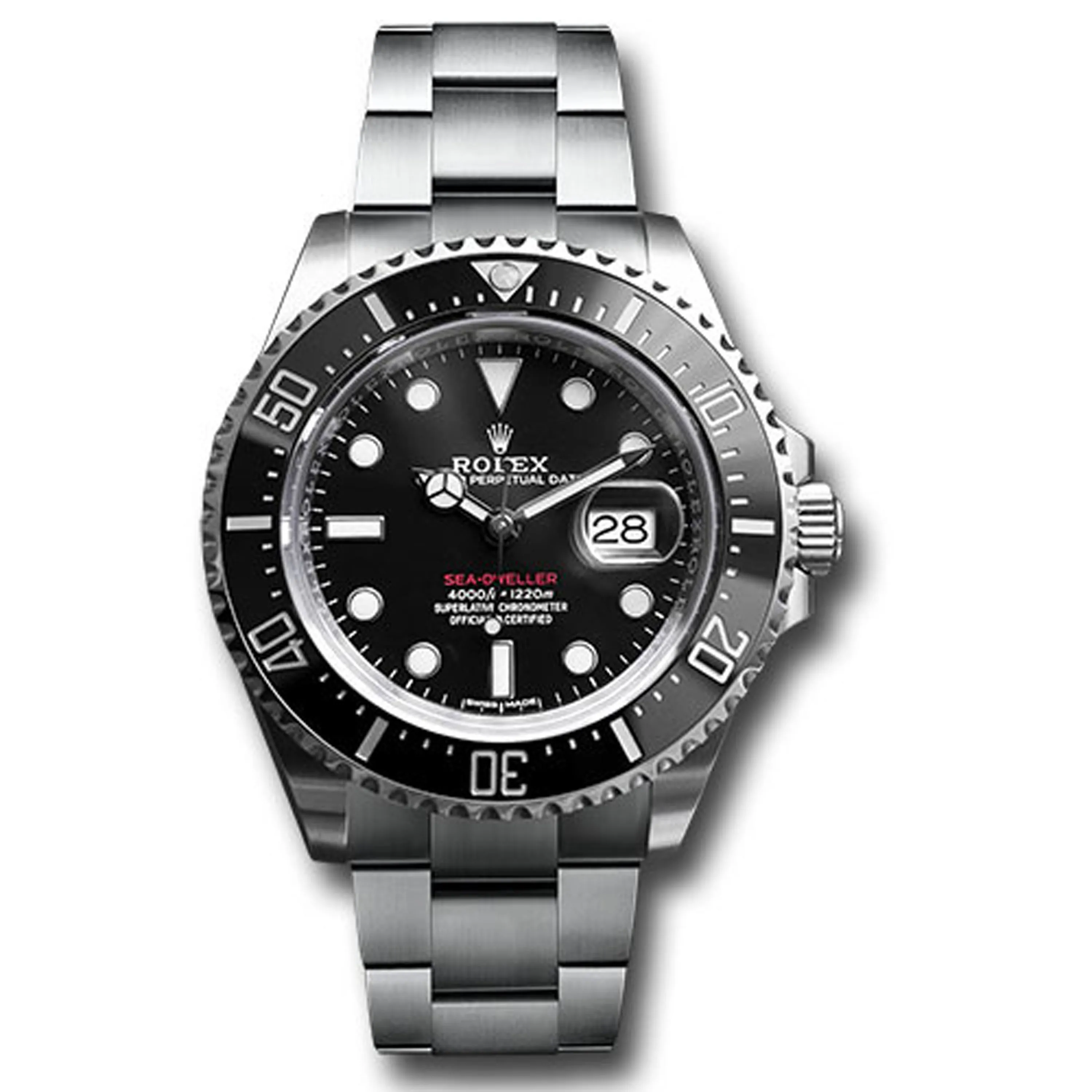 Rolex Sea-Dweller Black Dial on Oyster Ref 126600 with New Style Card Green 2022