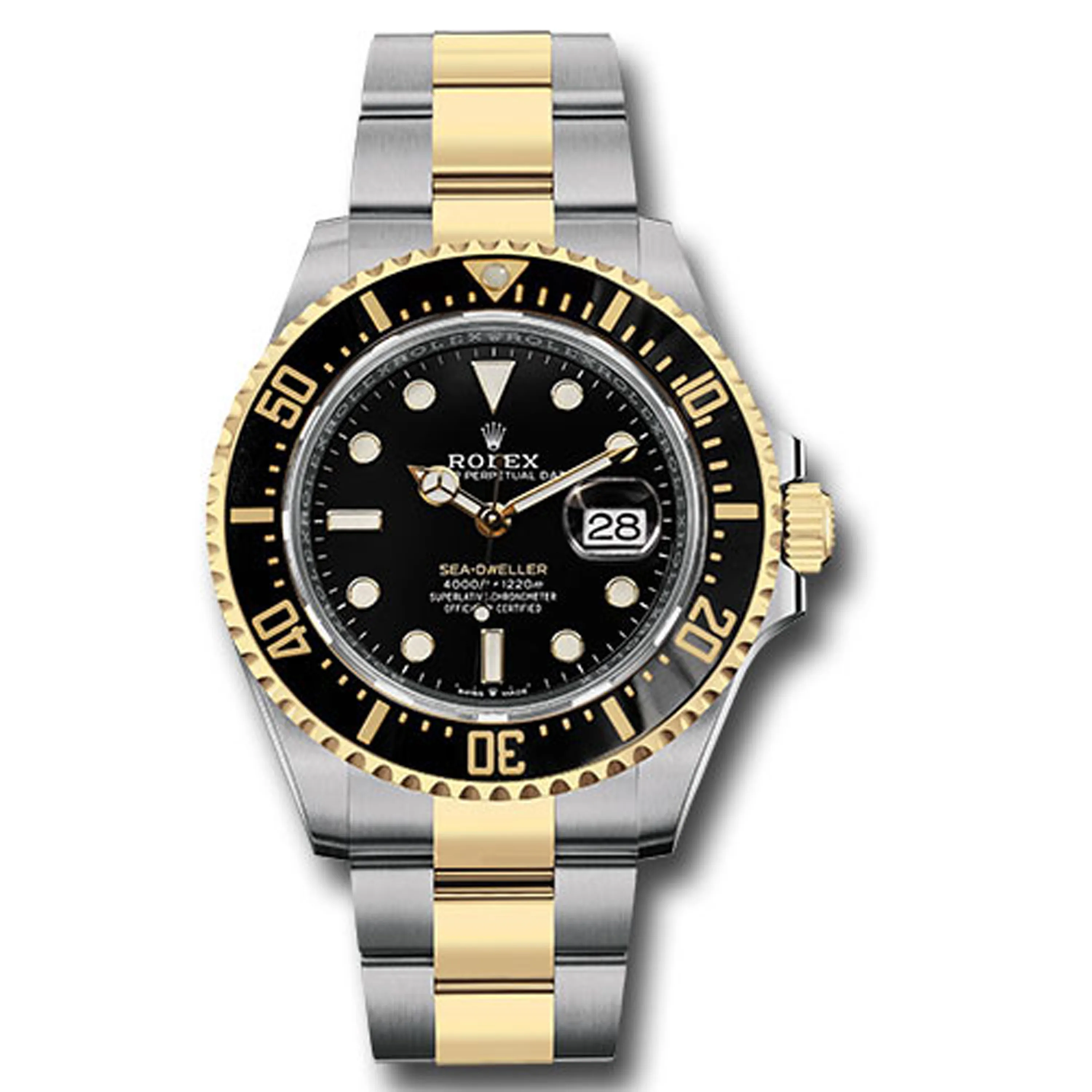 Rolex Sea-Dweller 43 Black Dial On Oyster