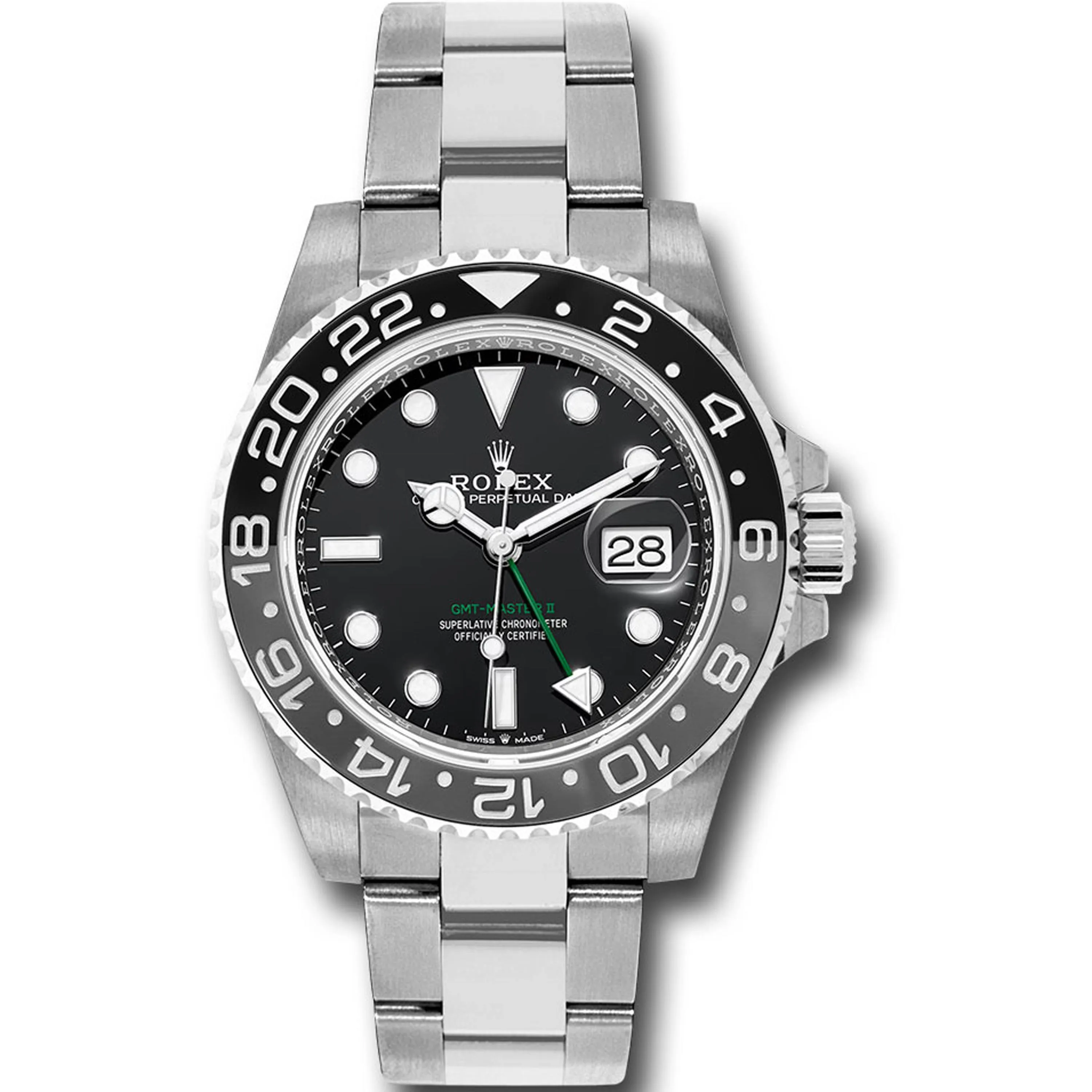 Rolex GMT-Master II Bruce Wayne Black Dial On Oyster