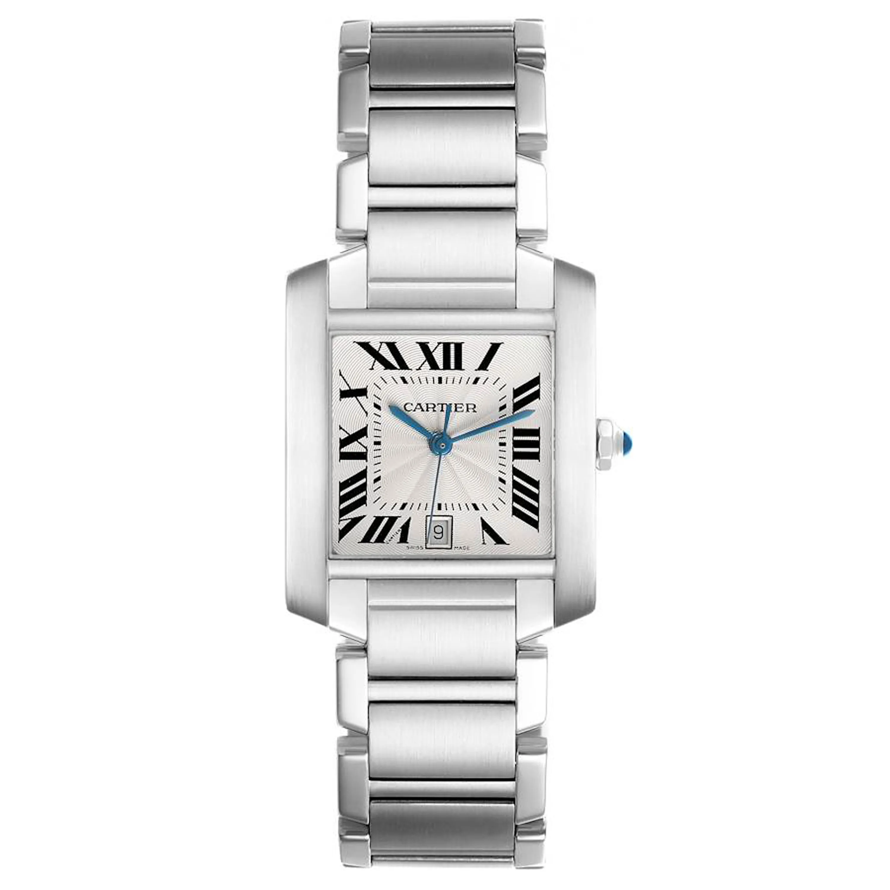 Cartier Tank Francaise White Roman Dial