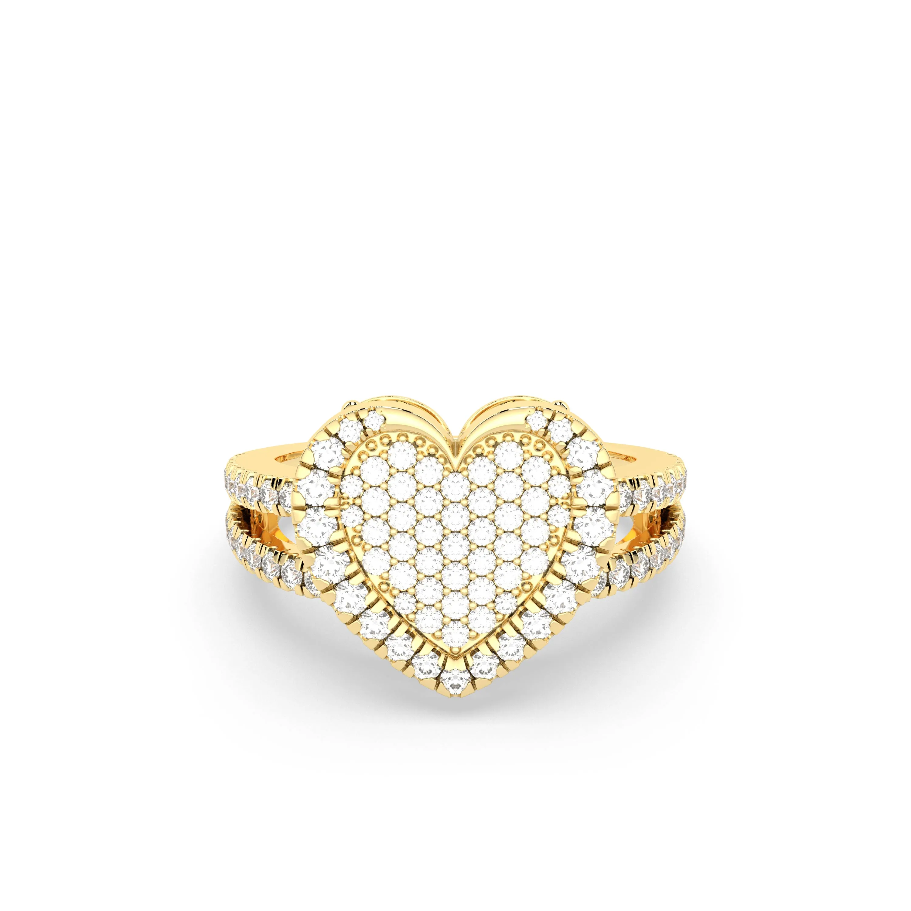 Salty Loving Touch Heart Ring