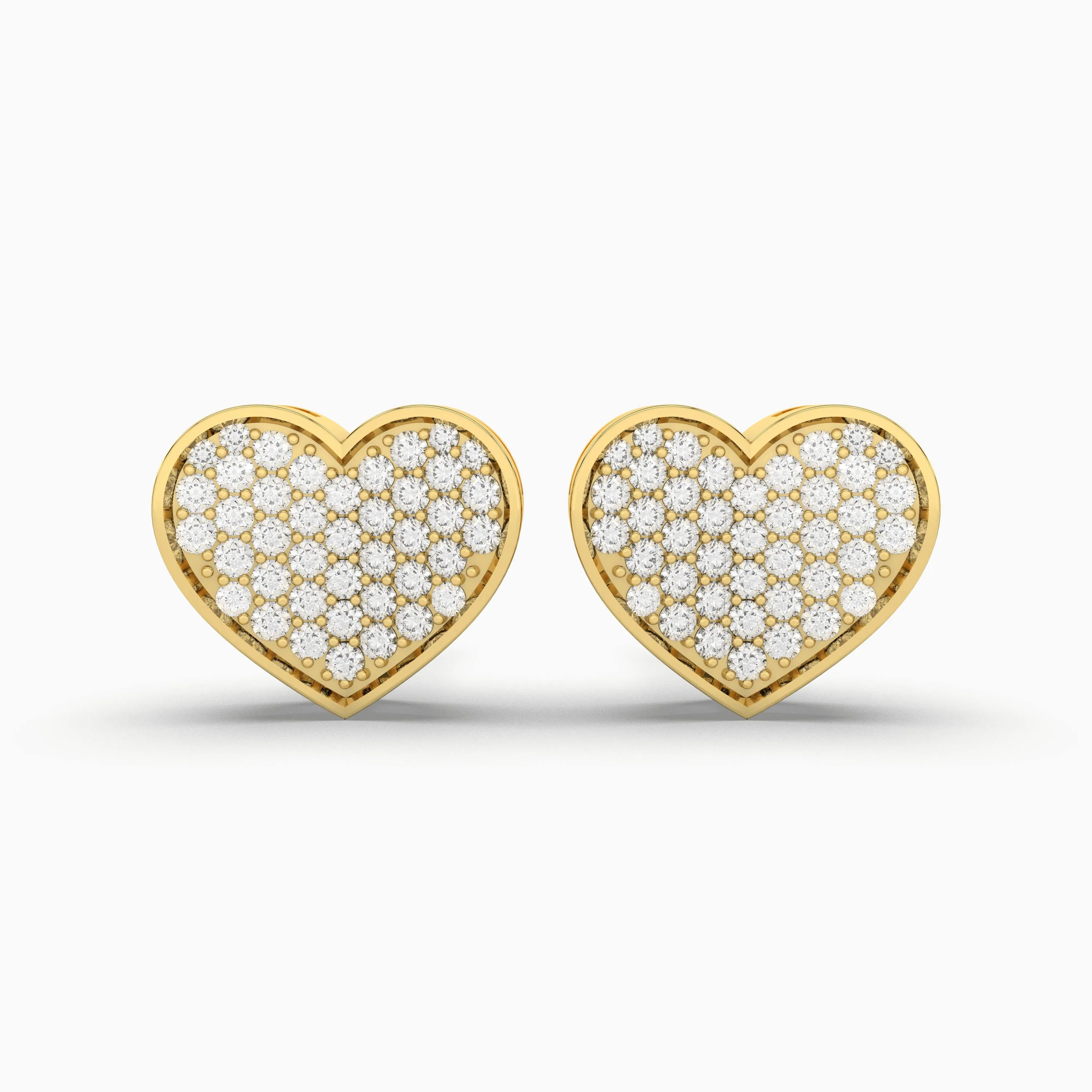 Tilted Love 0.26 CT.T.W Natural Diamond Earring