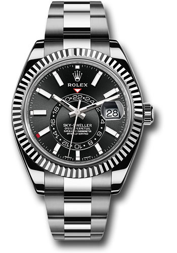 Rolex Sky Dweller Black Dial on Oyster Ref. 326934 Card 2018