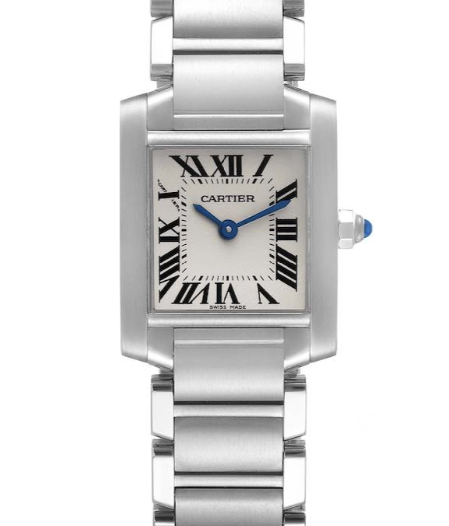 Cartier Tank Francaise Silver Dial on Bracelet Ref. W51008Q3