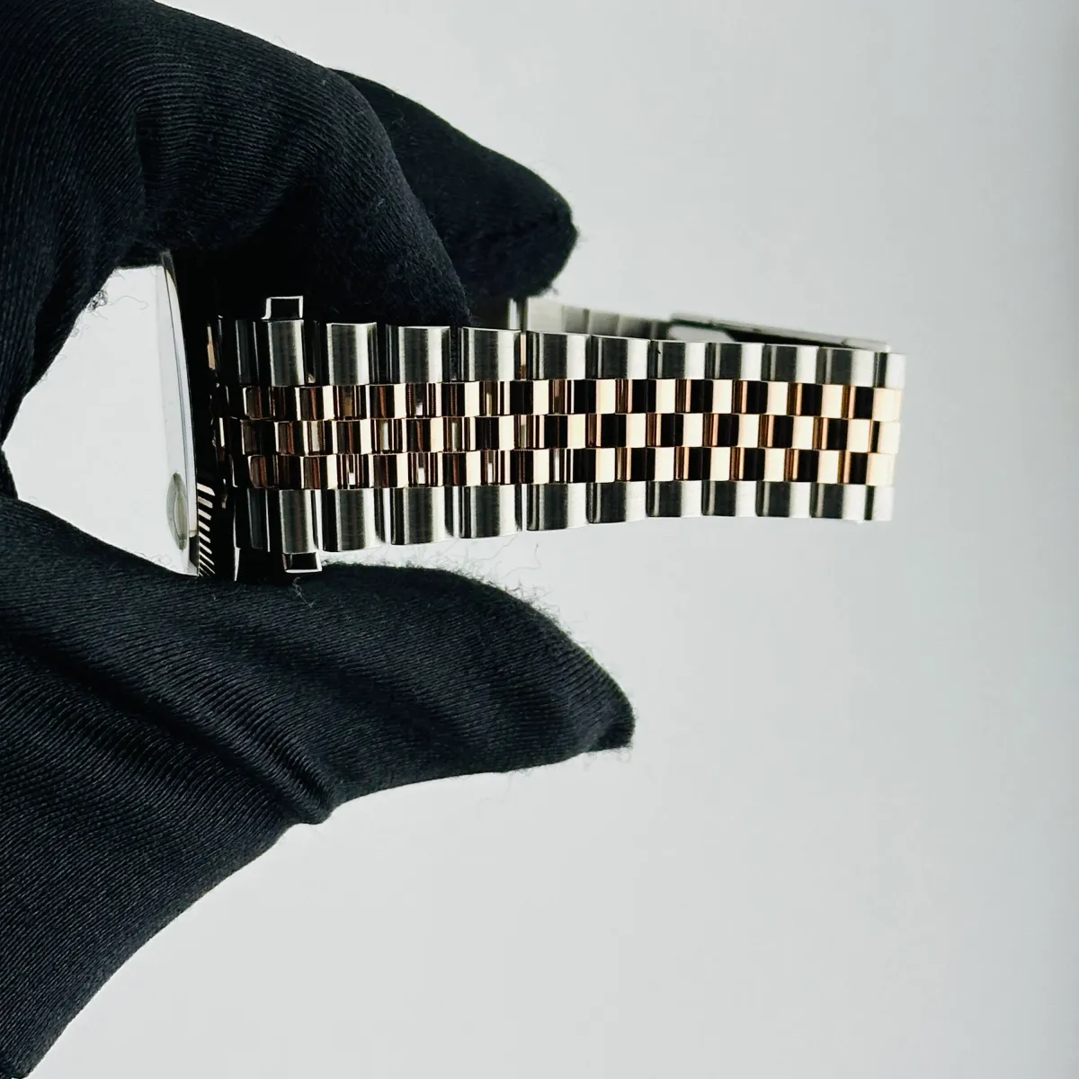 Rolex Datejust Dark Rhodium Index Dial on Jubilee Ref 126231 with New Style Card Green 2020