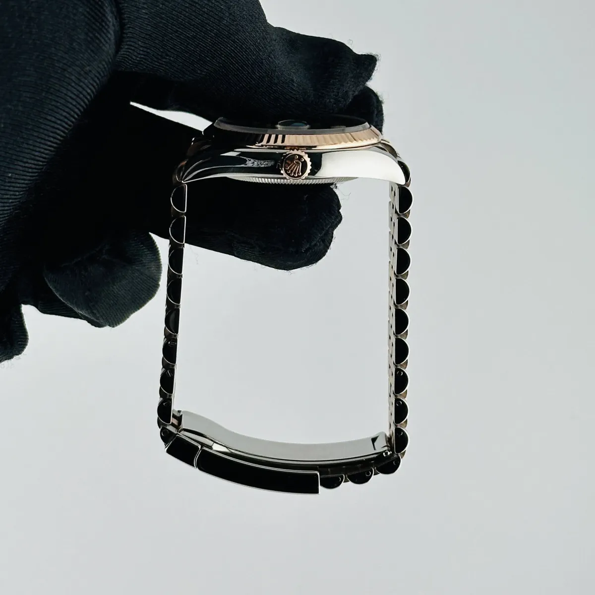 Rolex Datejust Dark Rhodium Index Dial on Jubilee Ref 126231 with New Style Card Green 2020