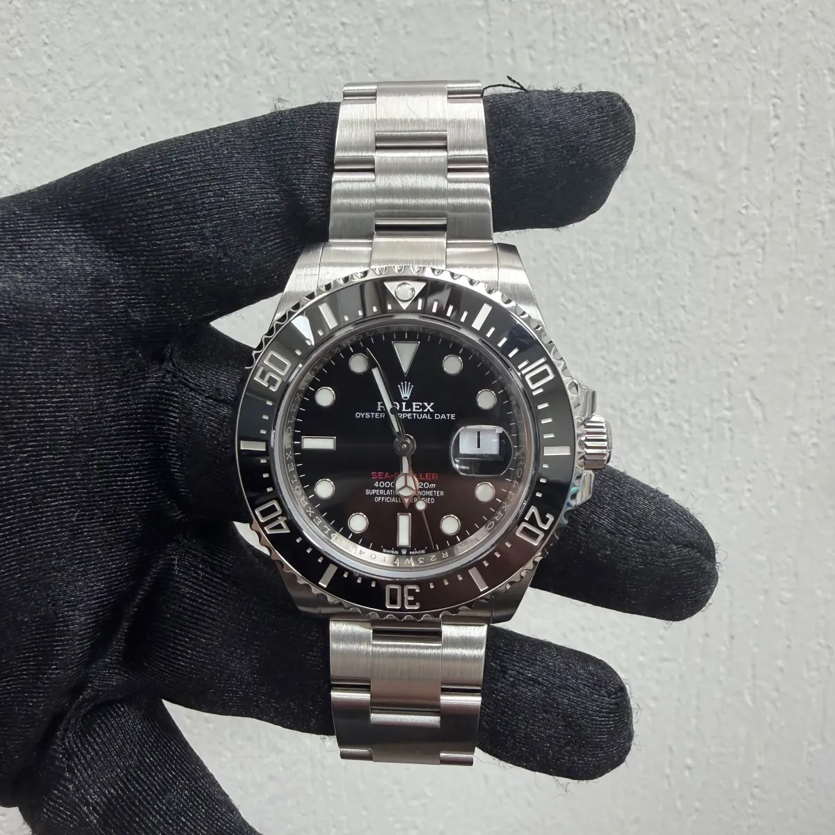 Rolex Sea-Dweller Black Dial on Oyster Ref 126600 with New Style Card Green 2022