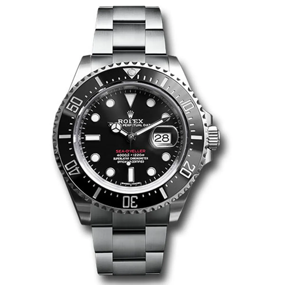 Rolex Sea-Dweller Black Dial on Oyster Ref 126600 with New Style Card Green 2022