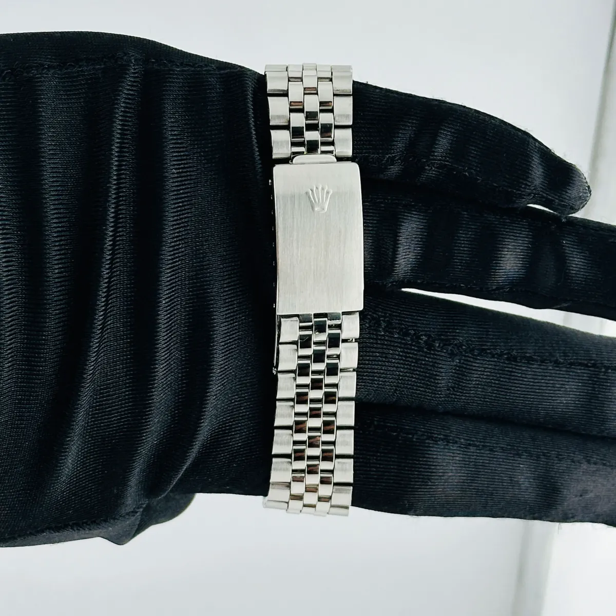 Rolex Datejust Thunderbird Silver Stick Dial On Jubilee