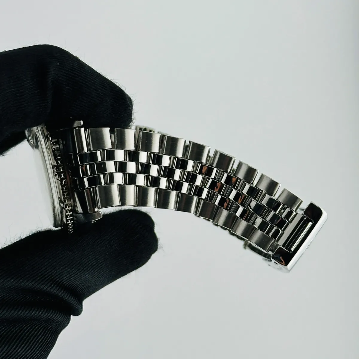 Rolex Datejust Thunderbird Silver Stick Dial On Jubilee