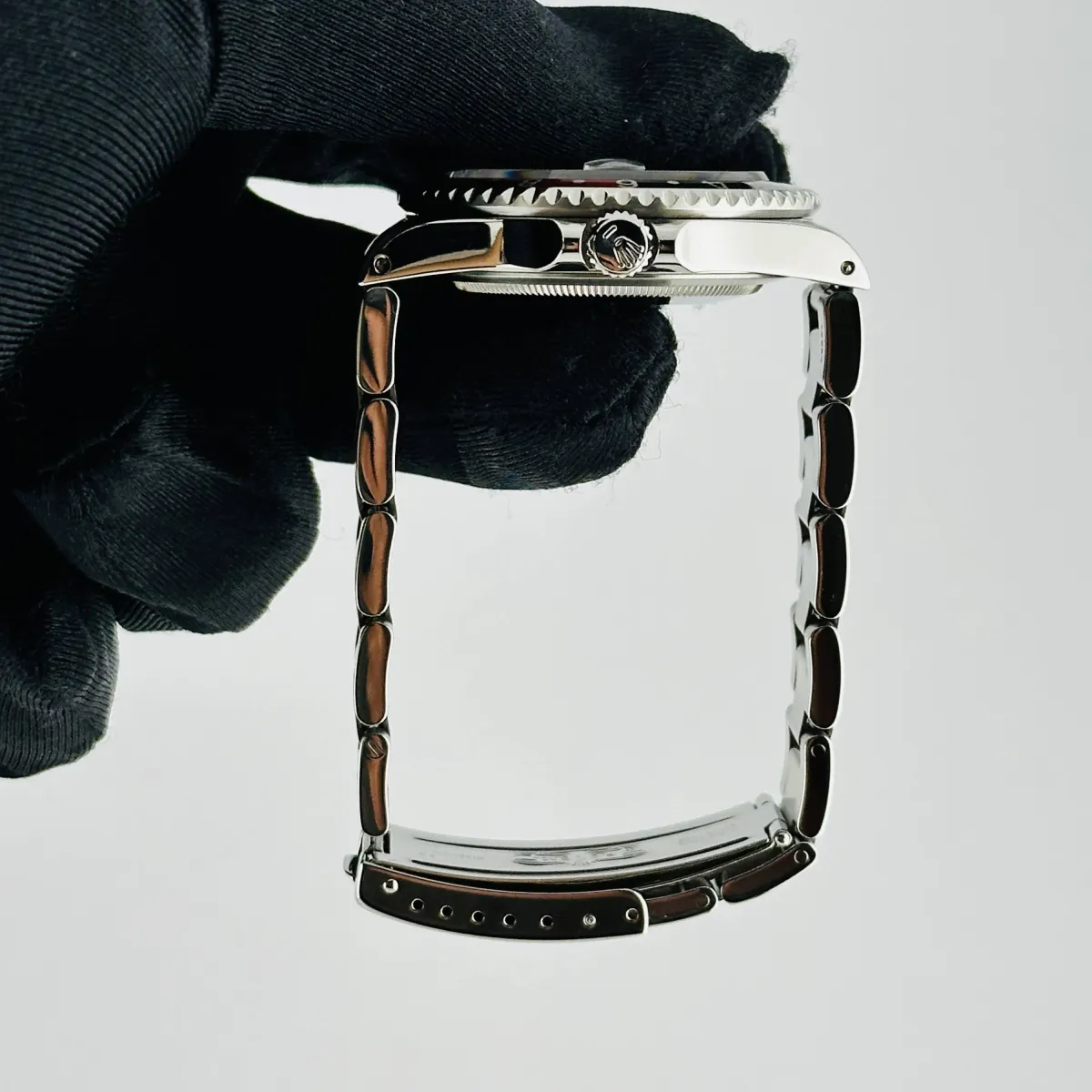 Rolex GMT-Master II Coke Black Dial on Oyster Ref 16710 with Papers 1996