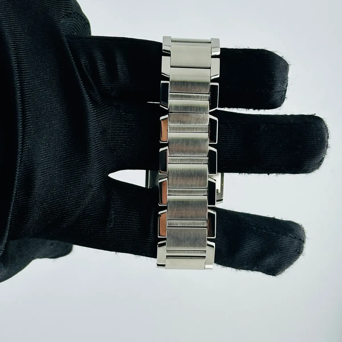 Cartier Tank Francaise Large White Roman Dial Ref 2302