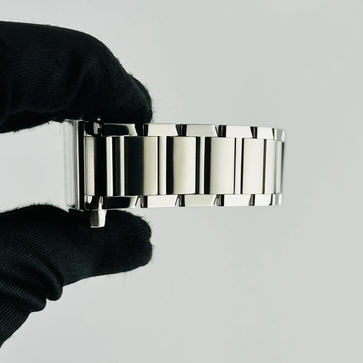 Cartier Tank Francaise Large White Roman Dial Ref 2302