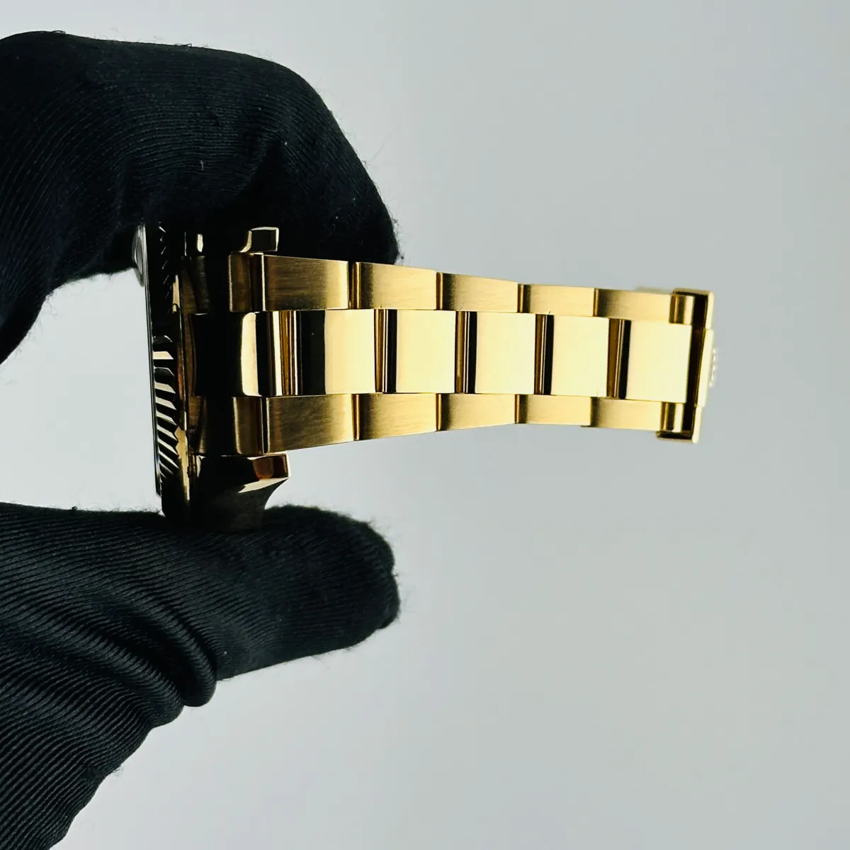 Rolex Sky Dweller Champagne Sunray Arabic Dial On Oyster