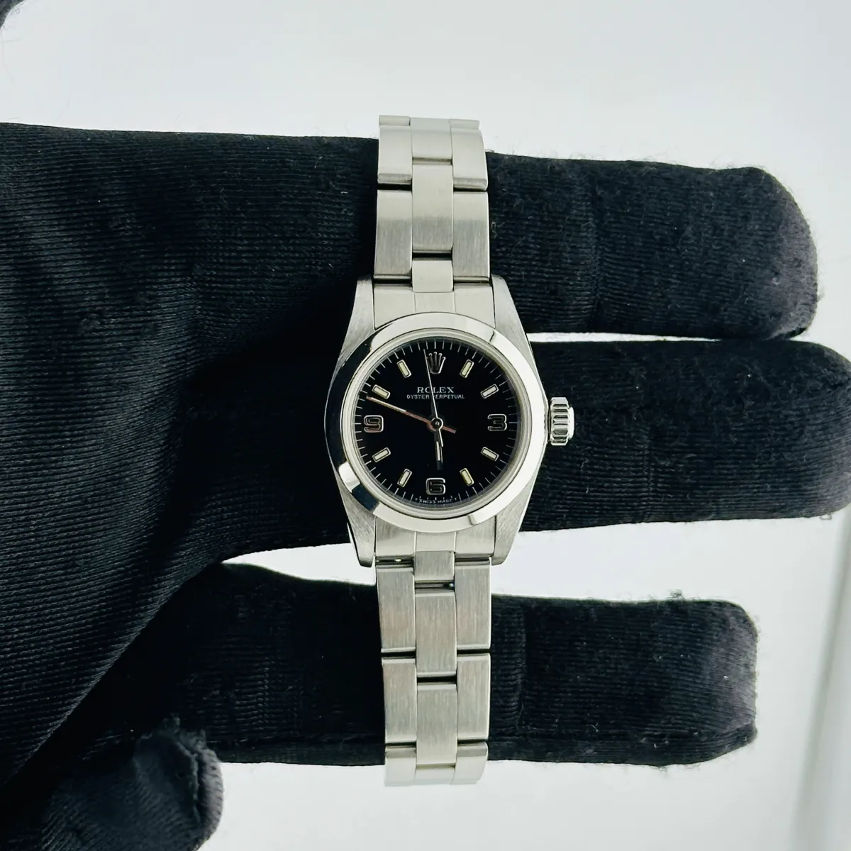 Rolex Oyster Perpetual Black Dial On Oyster