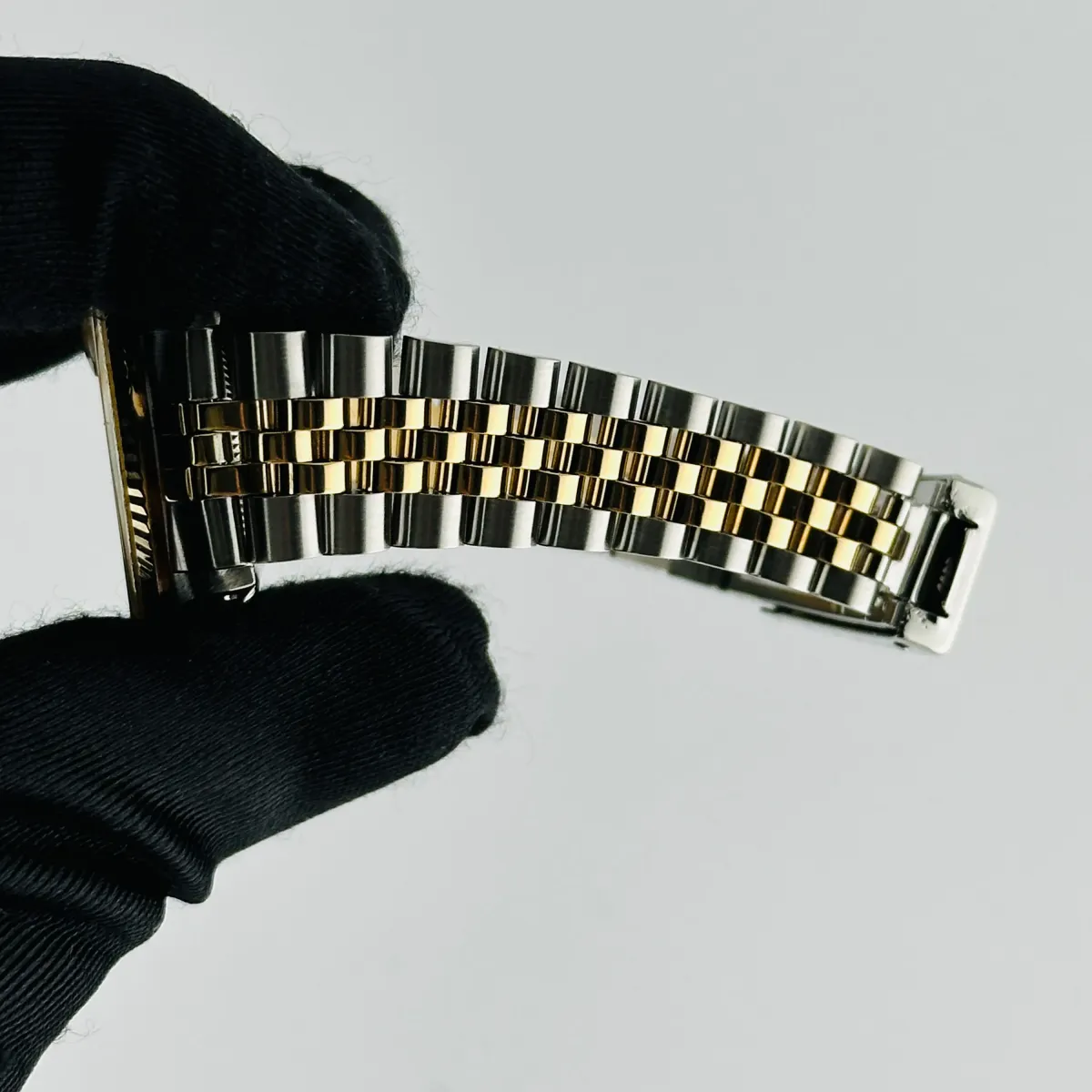 Rolex Datejust Champagne Tapestry Dial On Jubilee