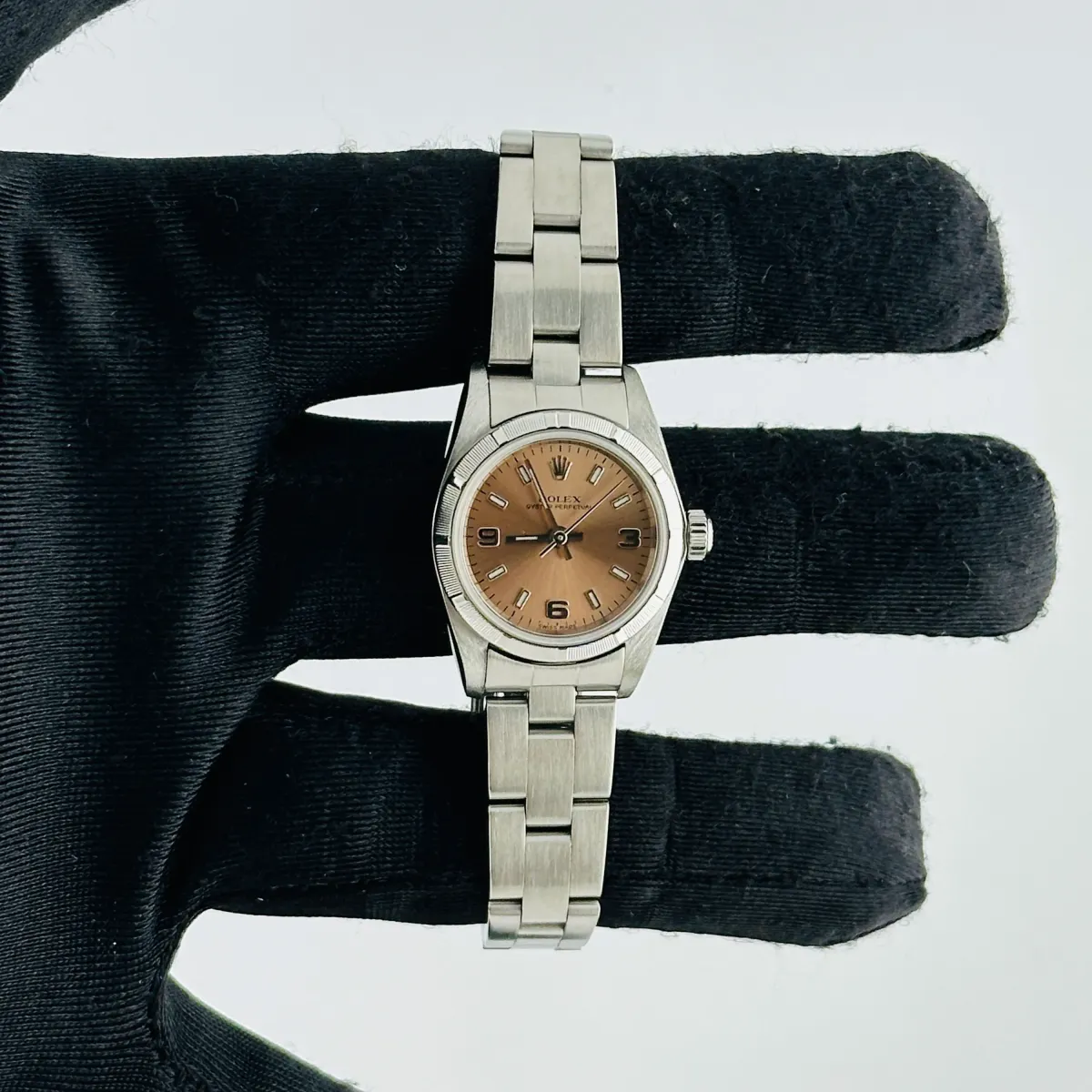 Rolex Oyster Perpetual Salmon Dial On Oyster