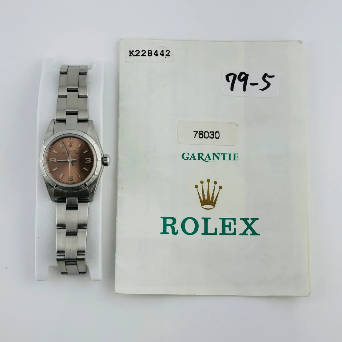 Rolex Oyster Perpetual Salmon Dial On Oyster