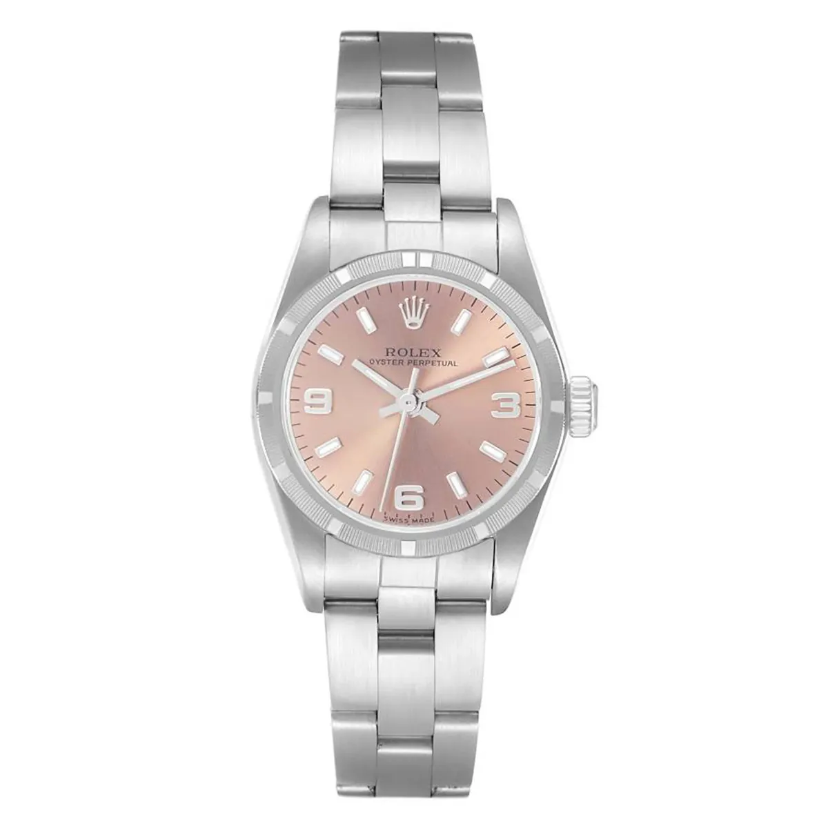 Rolex Oyster Perpetual Salmon Dial On Oyster