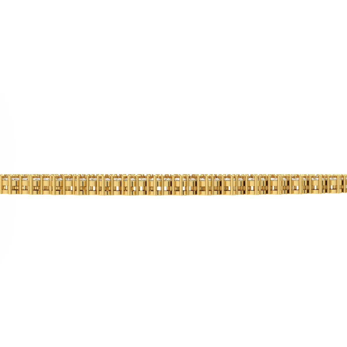 Lab Grown Diamond Riviere Necklace