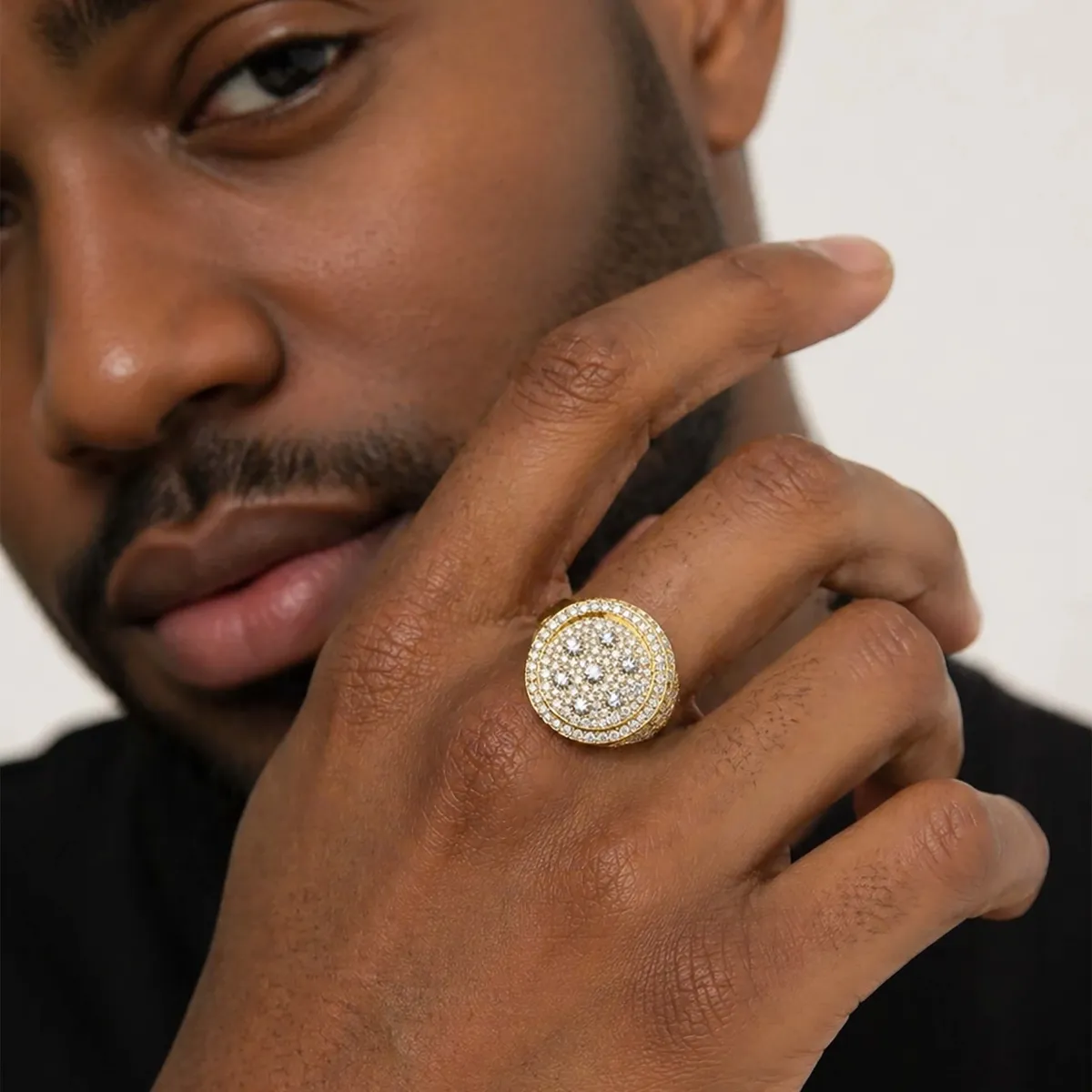 Lab Grown Diamond Cluster Ring
