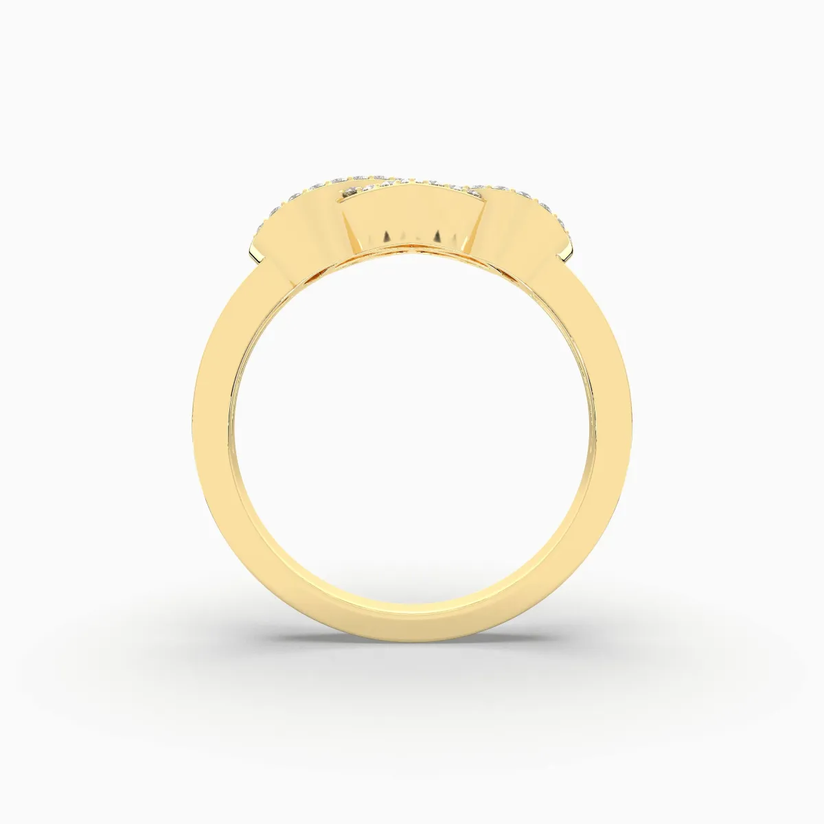 Infinite Love Gold Natural Diamond Ring