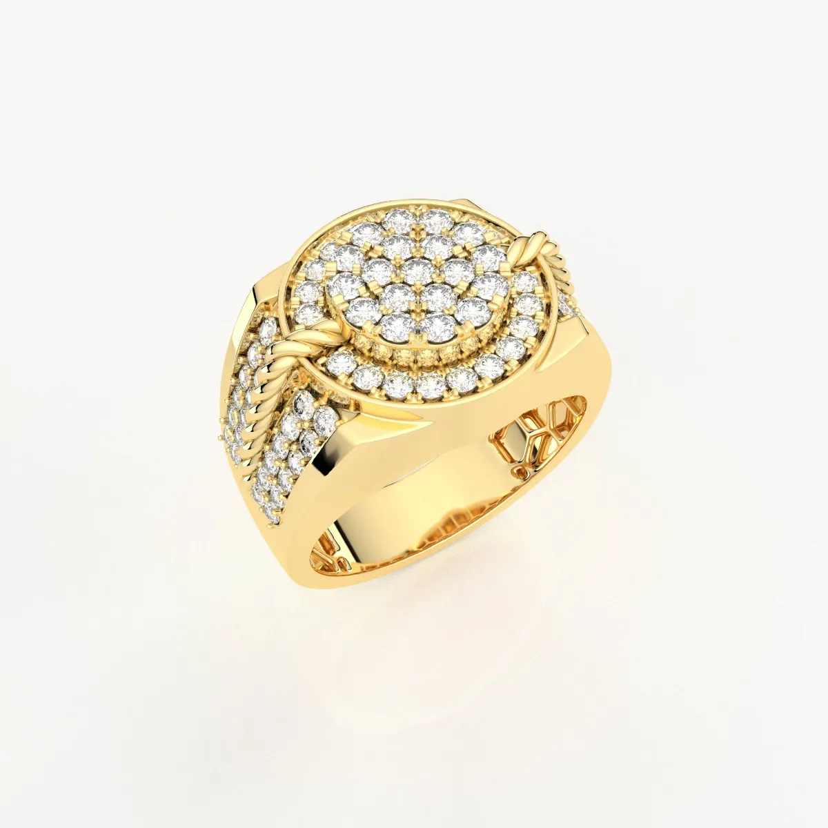 Lab Grown Diamond Ring For Men