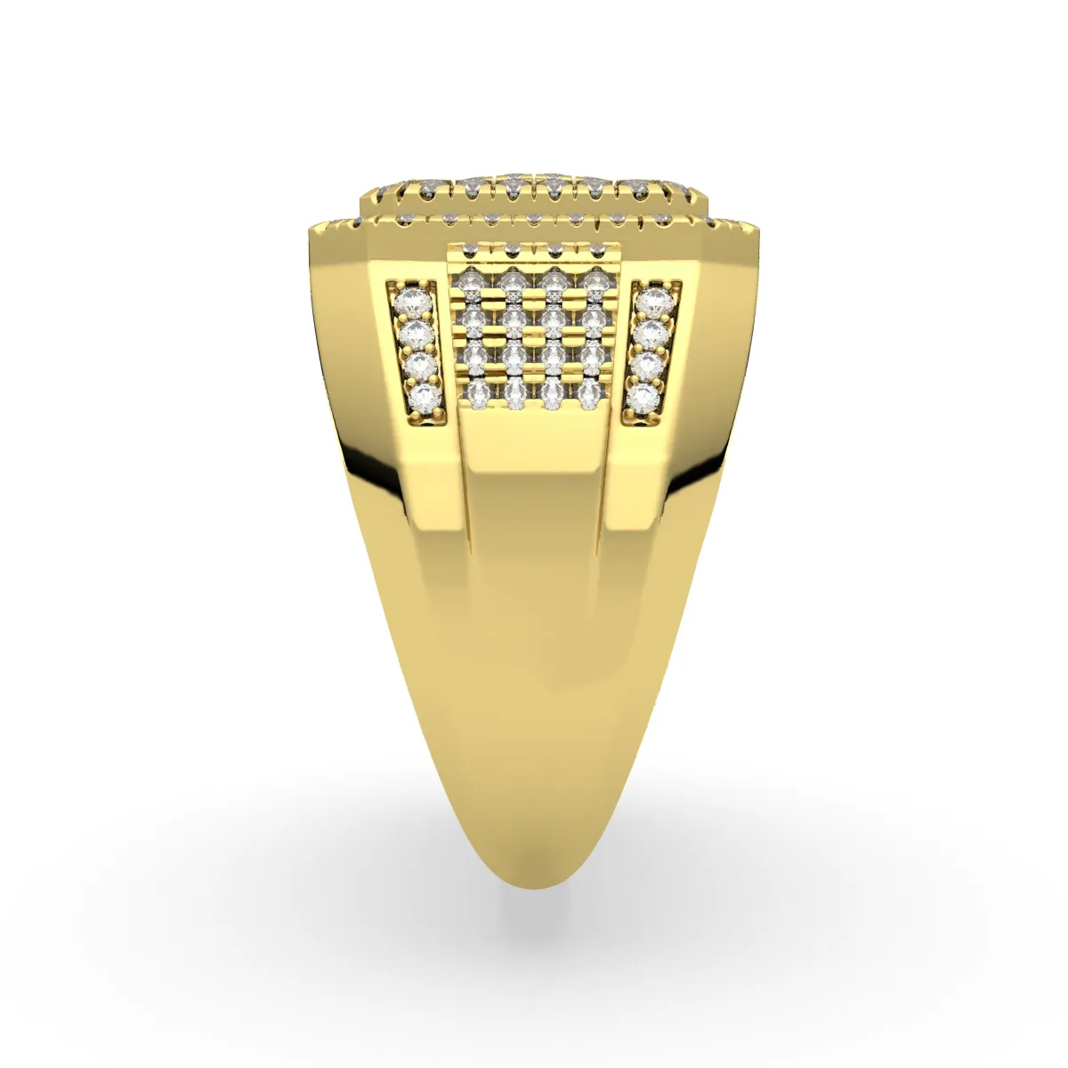 Grand Emperor Diamond Mens Ring