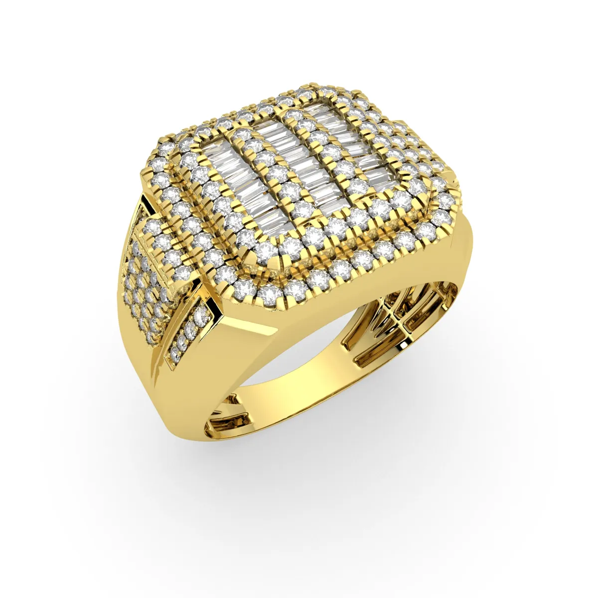Grand Emperor Diamond Mens Ring