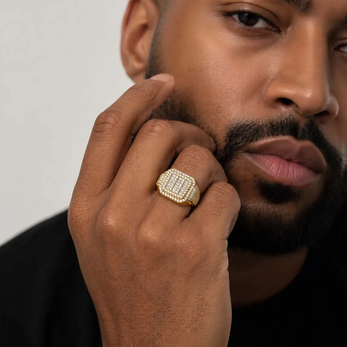 Grand Emperor Diamond Mens Ring