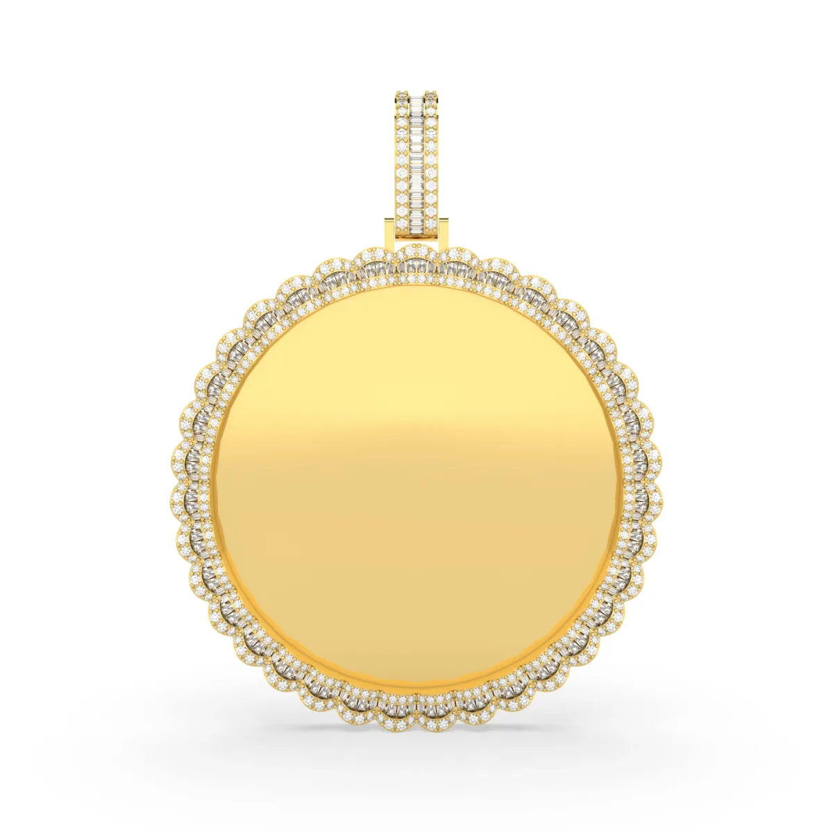 Natural Diamond Memory Pendant