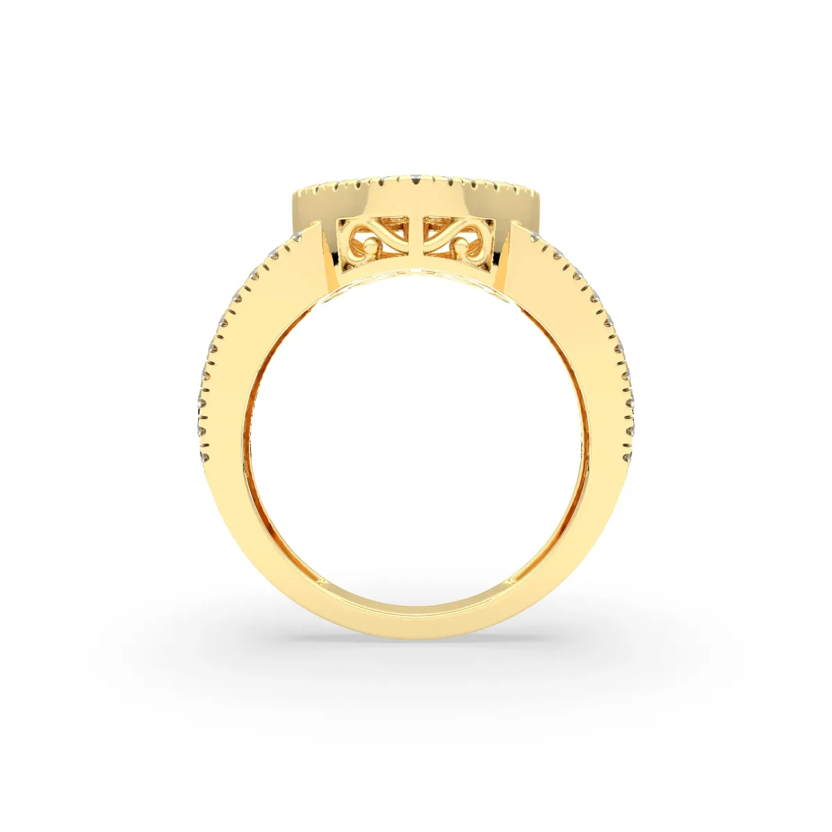 Salty Loving Touch Heart Ring