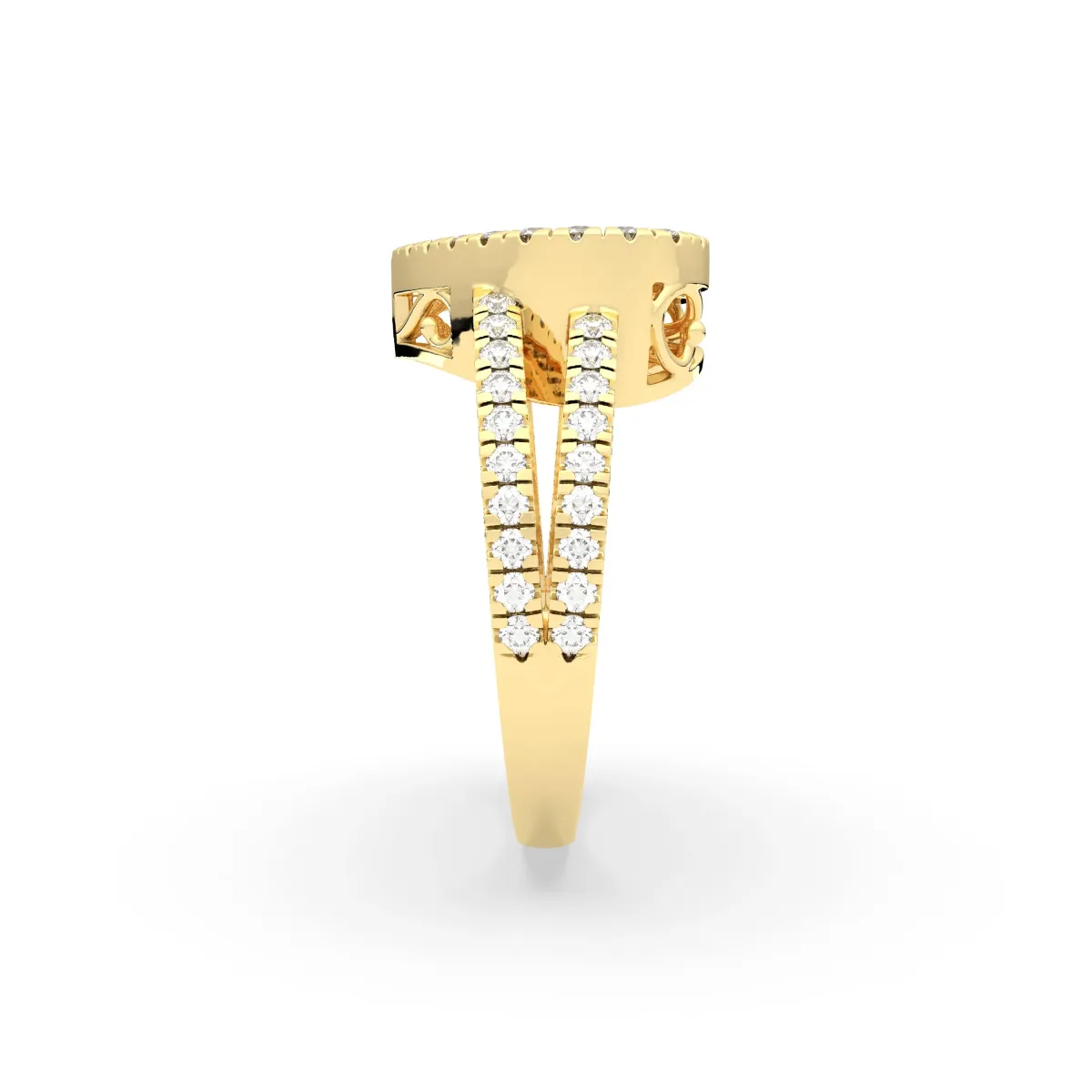 Salty Loving Touch Heart Ring