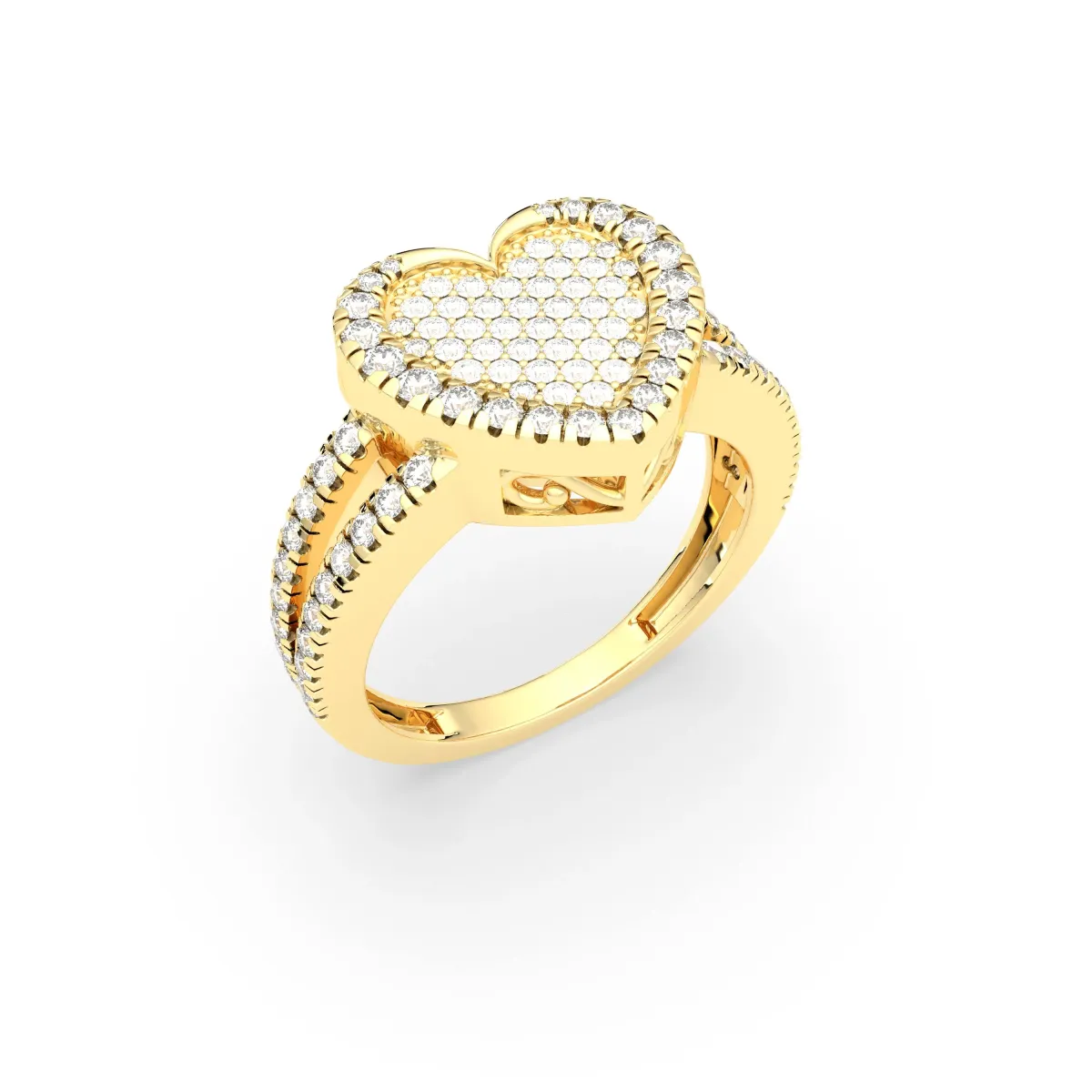 Salty Loving Touch Heart Ring