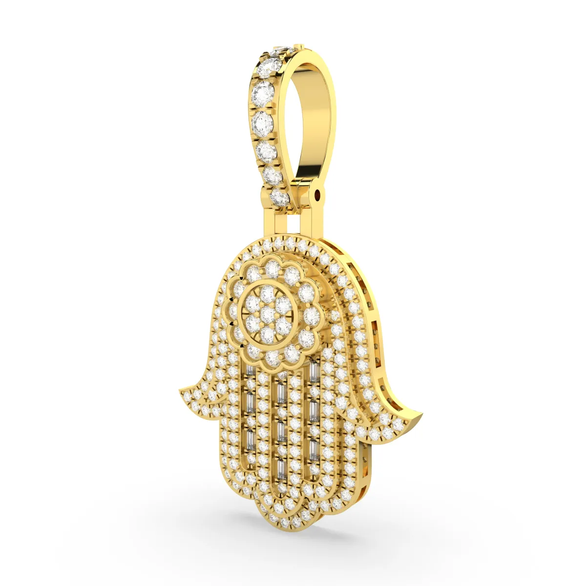 Hamsa Hand Pendant For Unisex