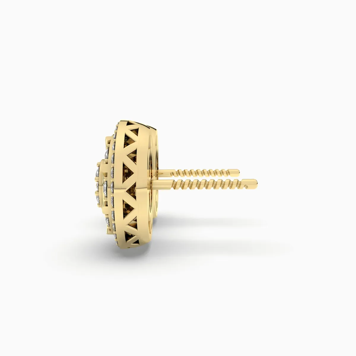 0.4 CT.T.W Round Natural Diamond Earrings