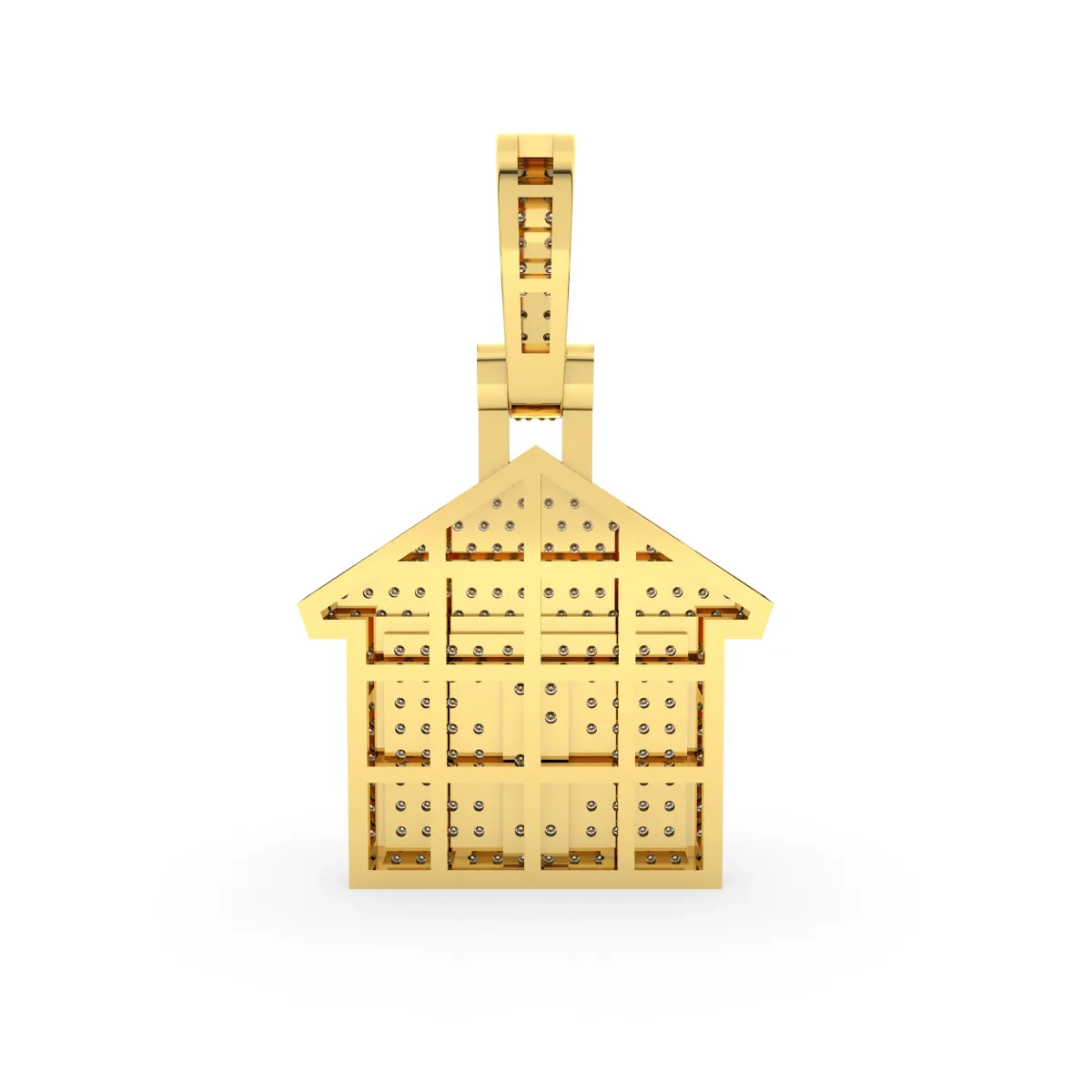 Trap House Natural Diamond Pendant