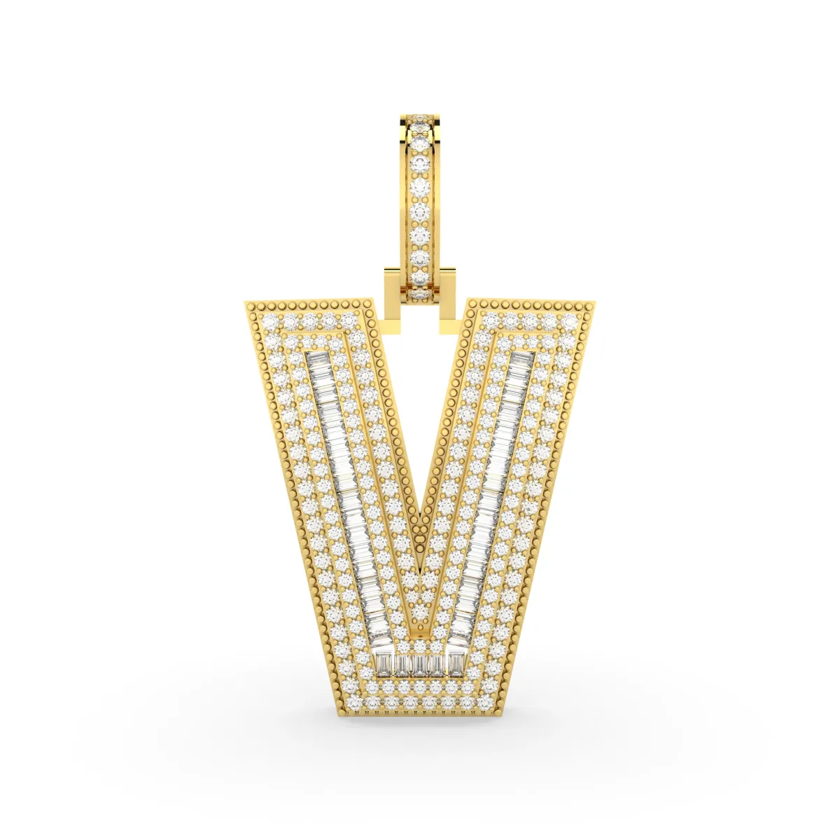 Baguette And Round Natural Diamond 