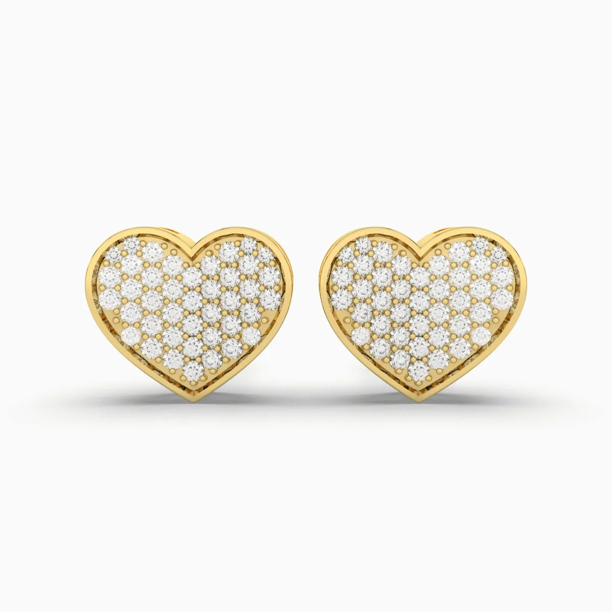 Tilted Love 0.26 CT.T.W Natural Diamond Earring