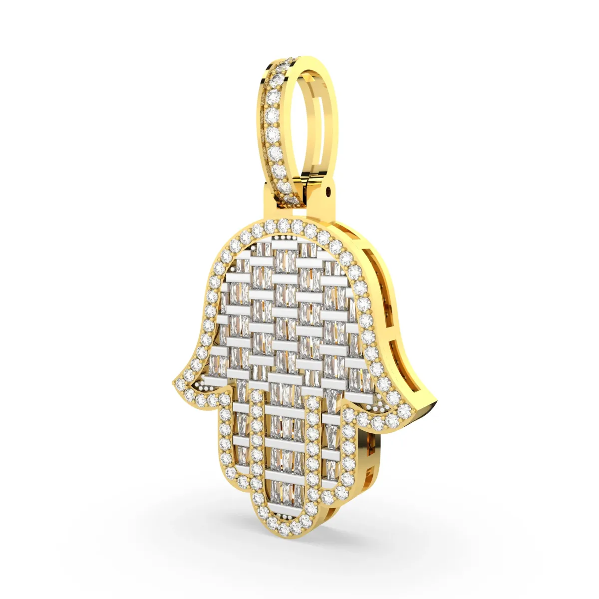 Hamsa Hand Charm Pendant