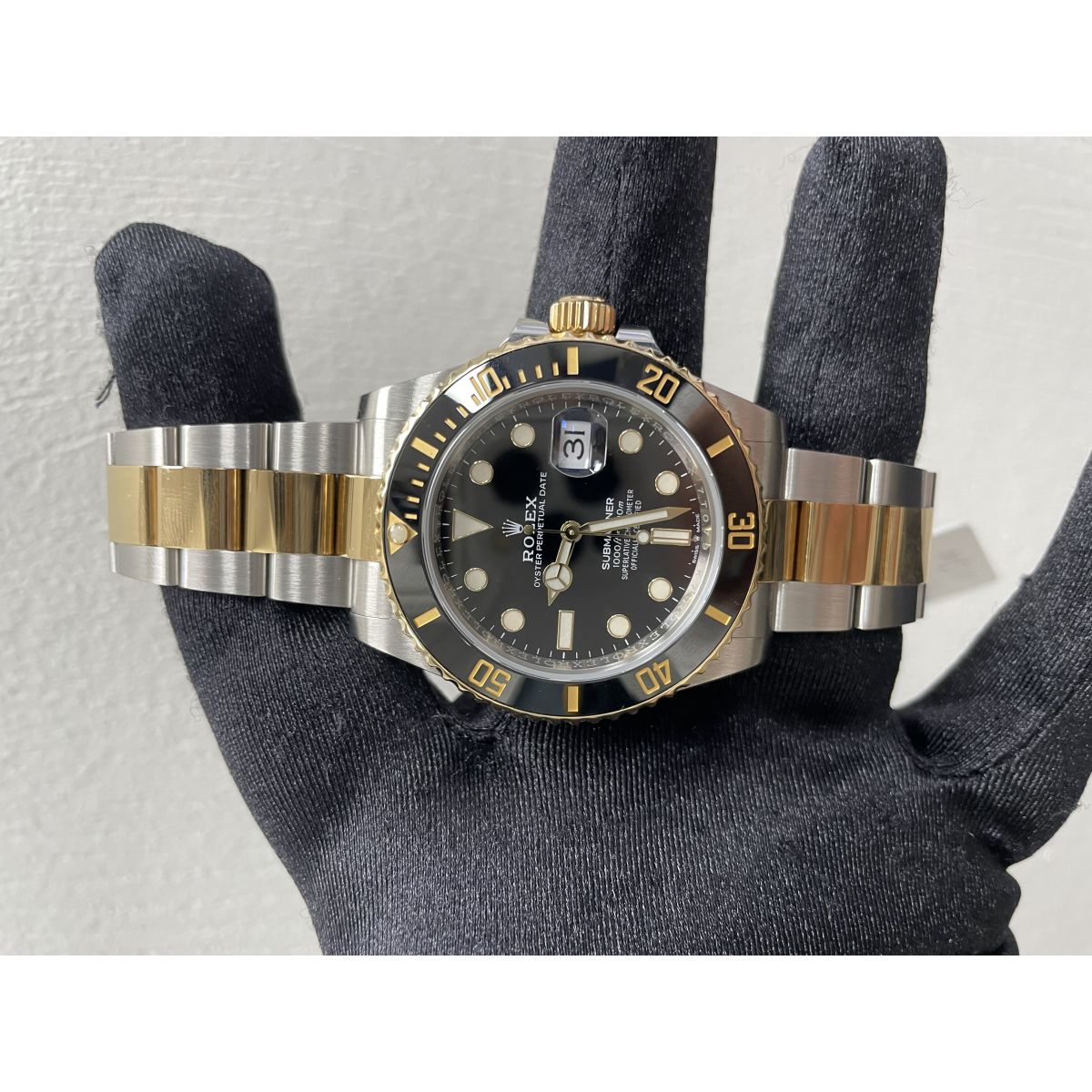 Rolex Submariner Black Dial on Oyster Ref. 126613LN Card 2021