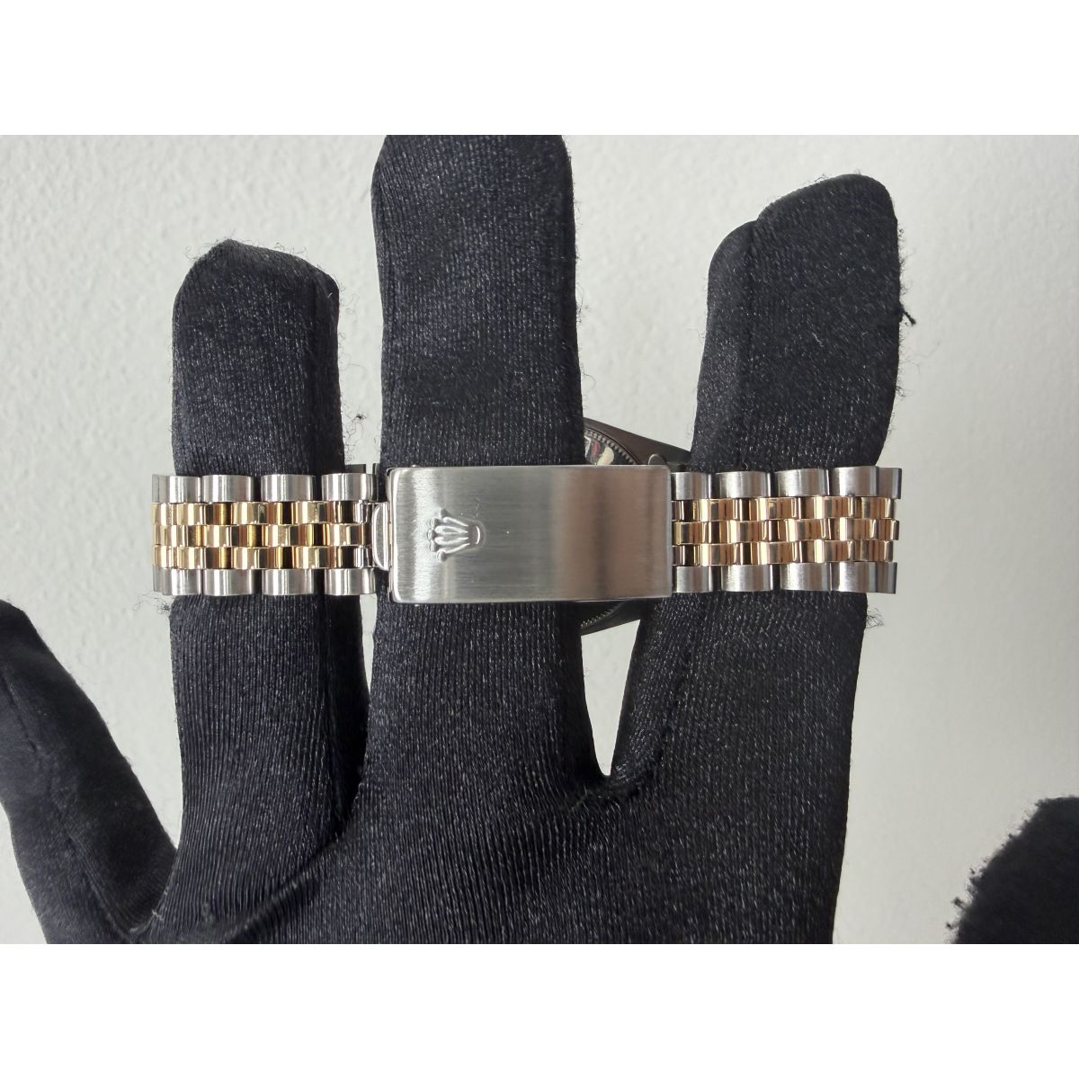 Rolex Datejust Champagne Stick Dial on D Link Jubilee Ref. 68273