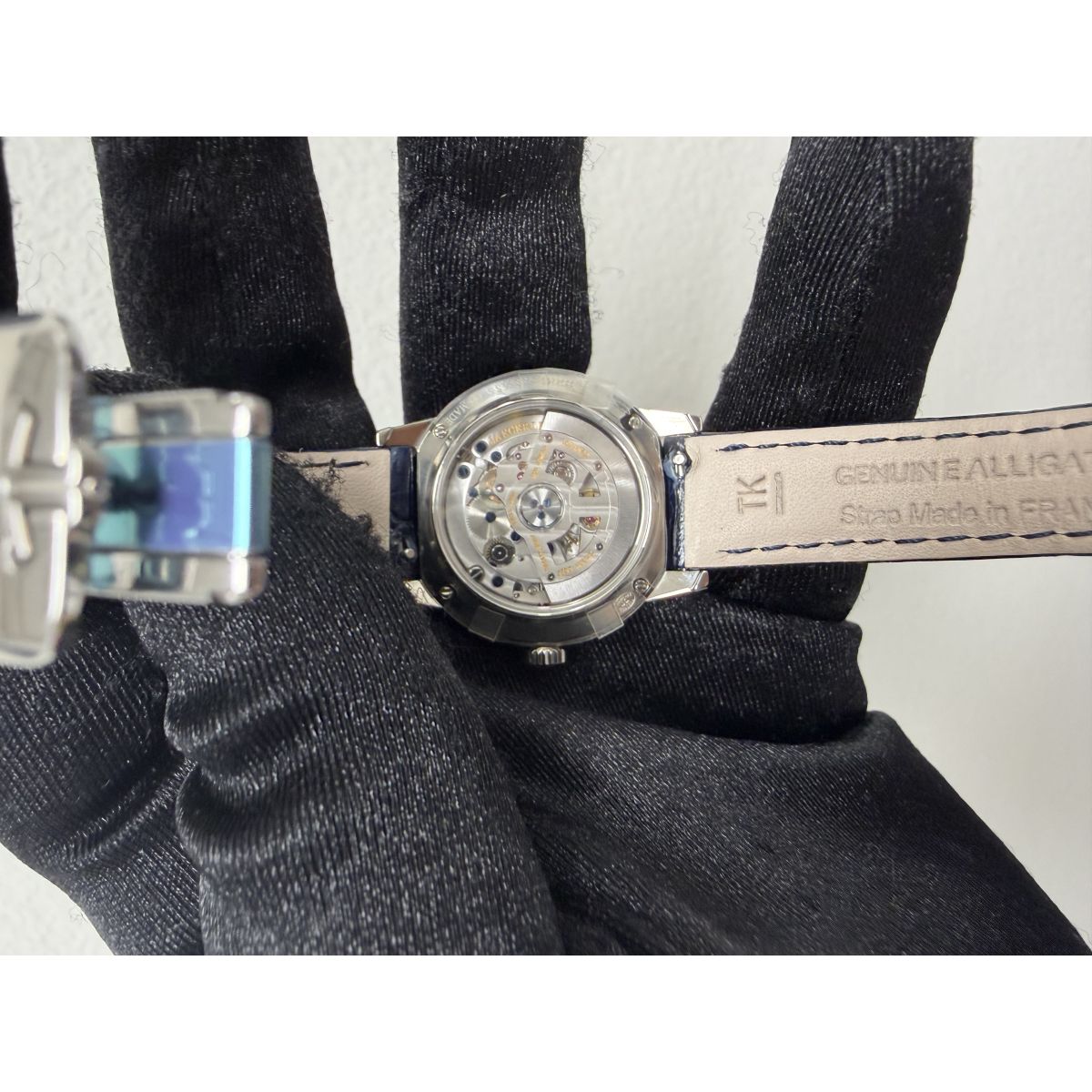 Jaeger Le Coultre Rendez-Vous Classic Night & Day Silvered Grey, Mother Of Pearl Dial on Leather Strap Ref. Q3468410 Card 2026