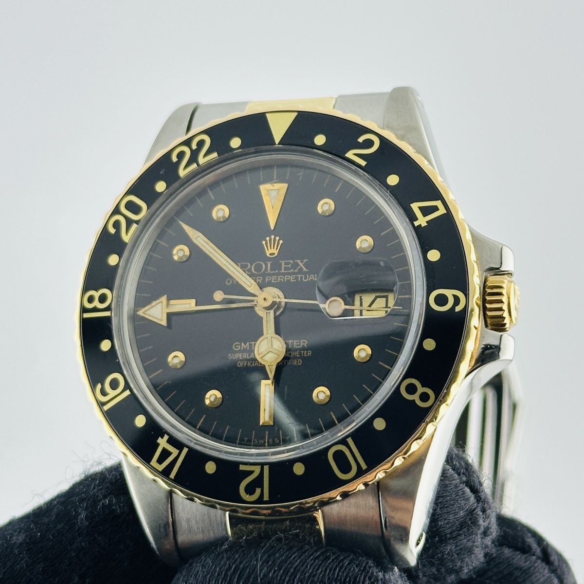 Rolex Gmt-Master Black Nipple Dial on Oyster Bracelet Ref. 1675 1978
