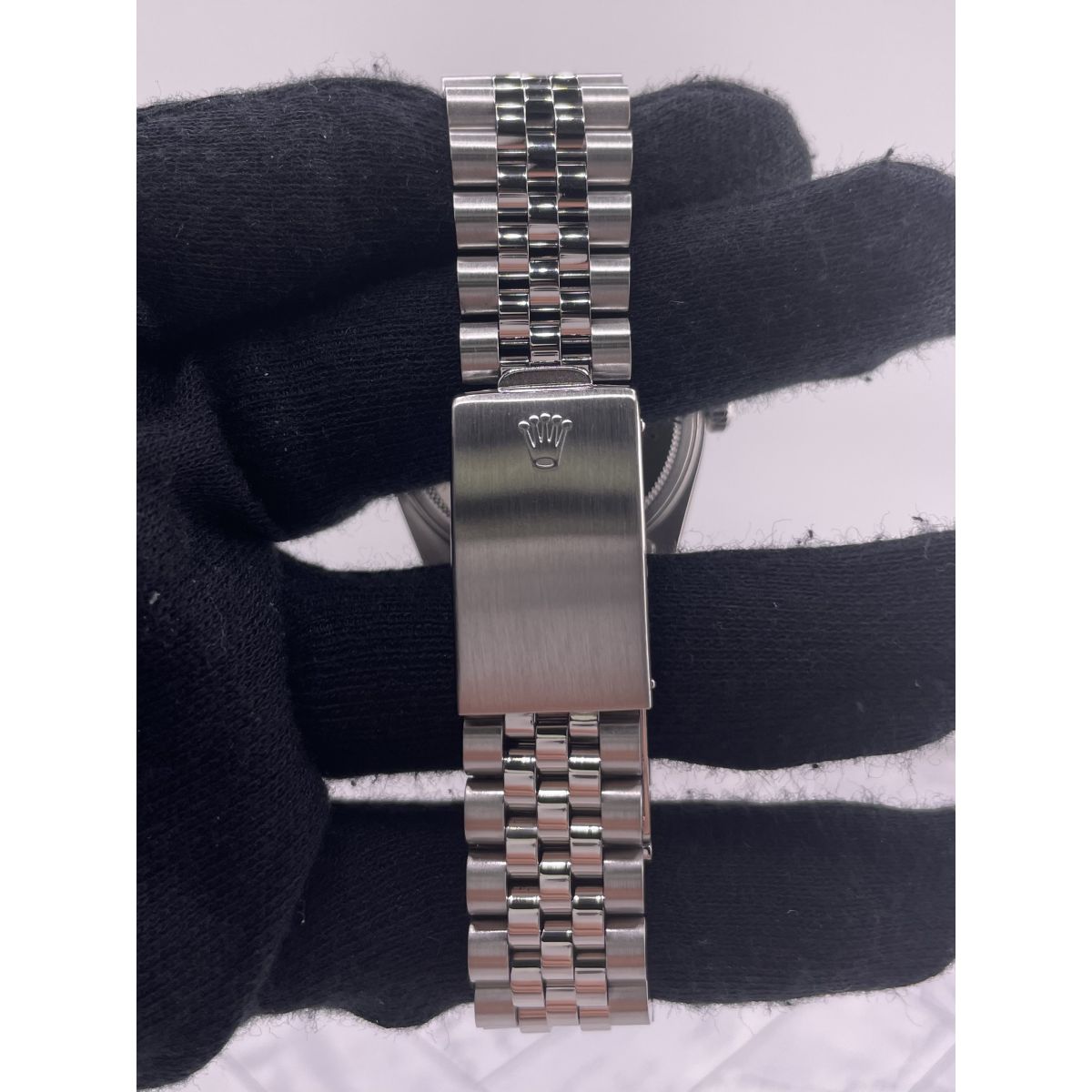 Rolex Datejust Silver Stick Dial on Jubilee Ref. 16030 1981