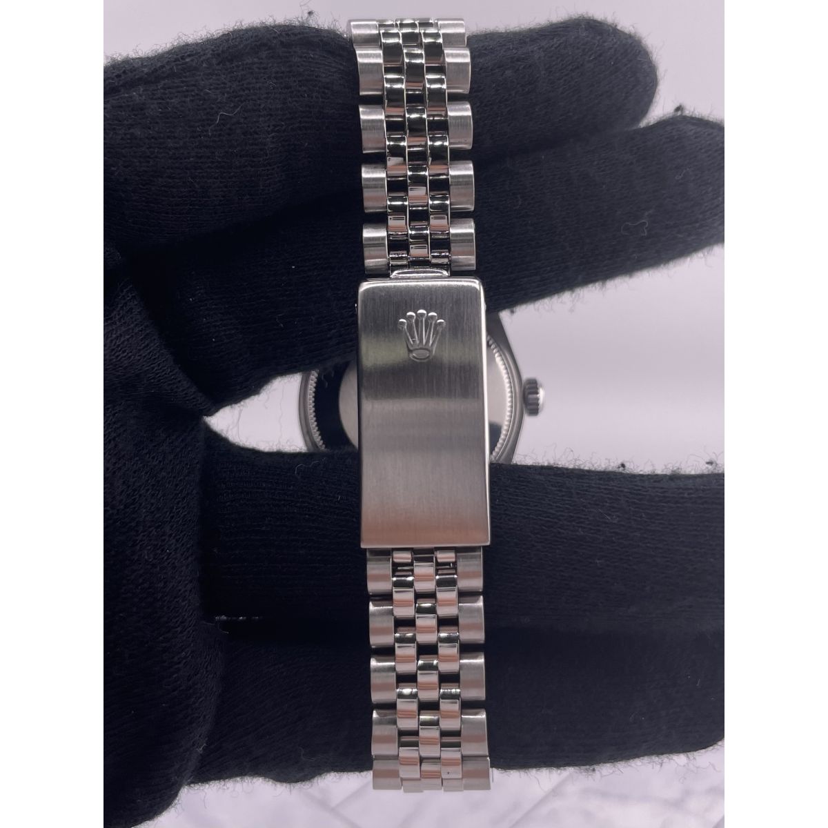 Rolex Datejust Silver Stick Dial on D Link Jubilee Ref. 68274 1987