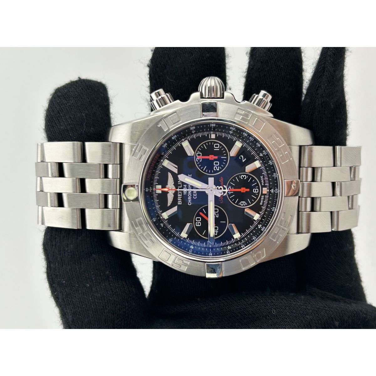 Breitling Chromomat 01 Black Dial Ref. AB0111 Papers 2011